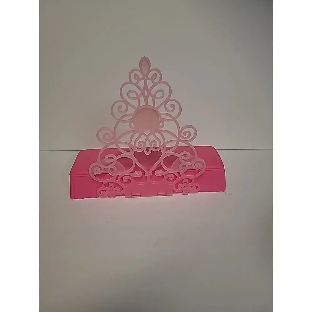 BARBIE DREAM BEDROOM BED AND HEADBOARD MATTEL 2008 PINK